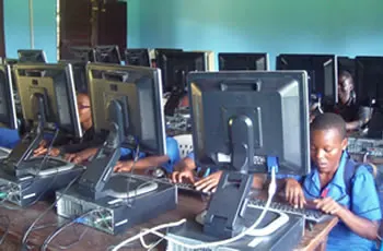 Students in a ByGrace learning center