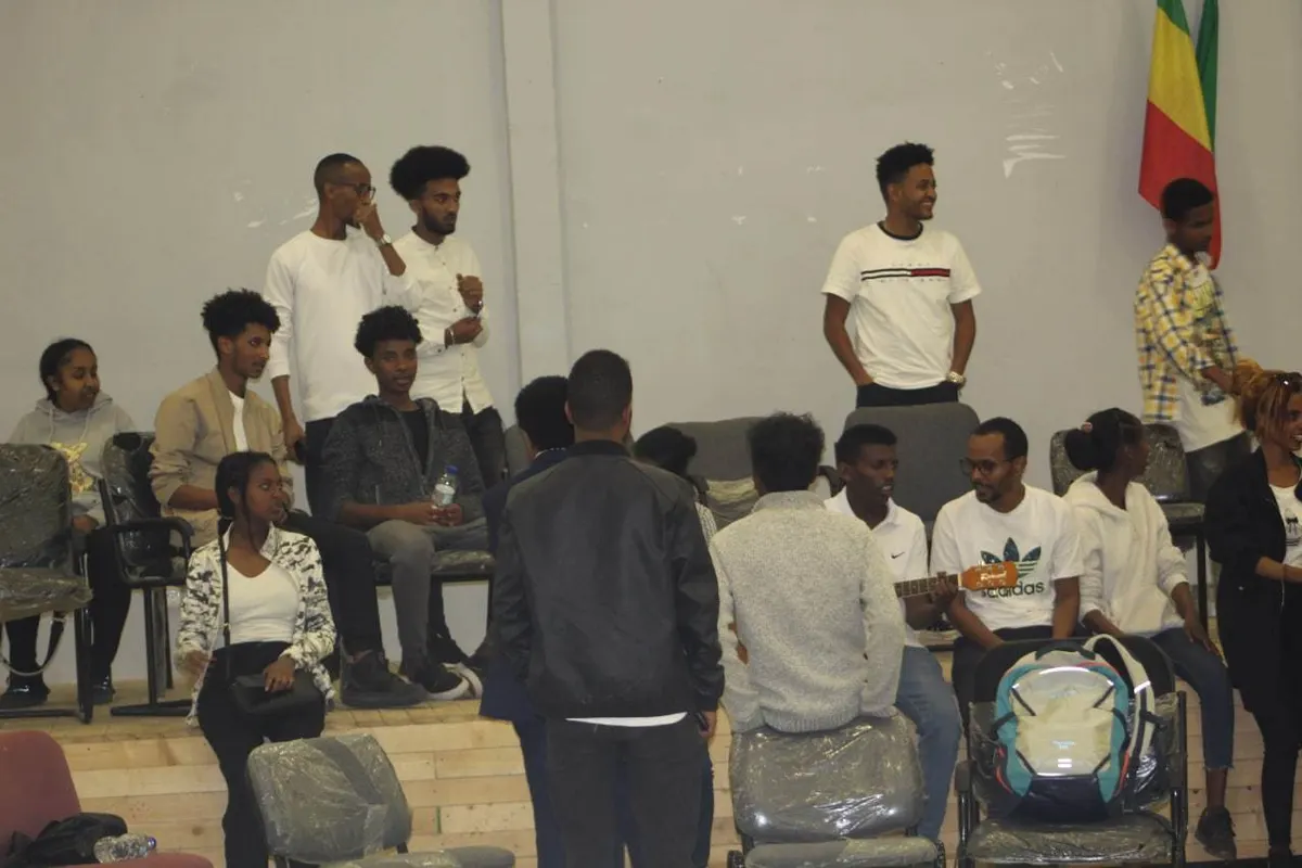 Young adults at a ByGrace gathering